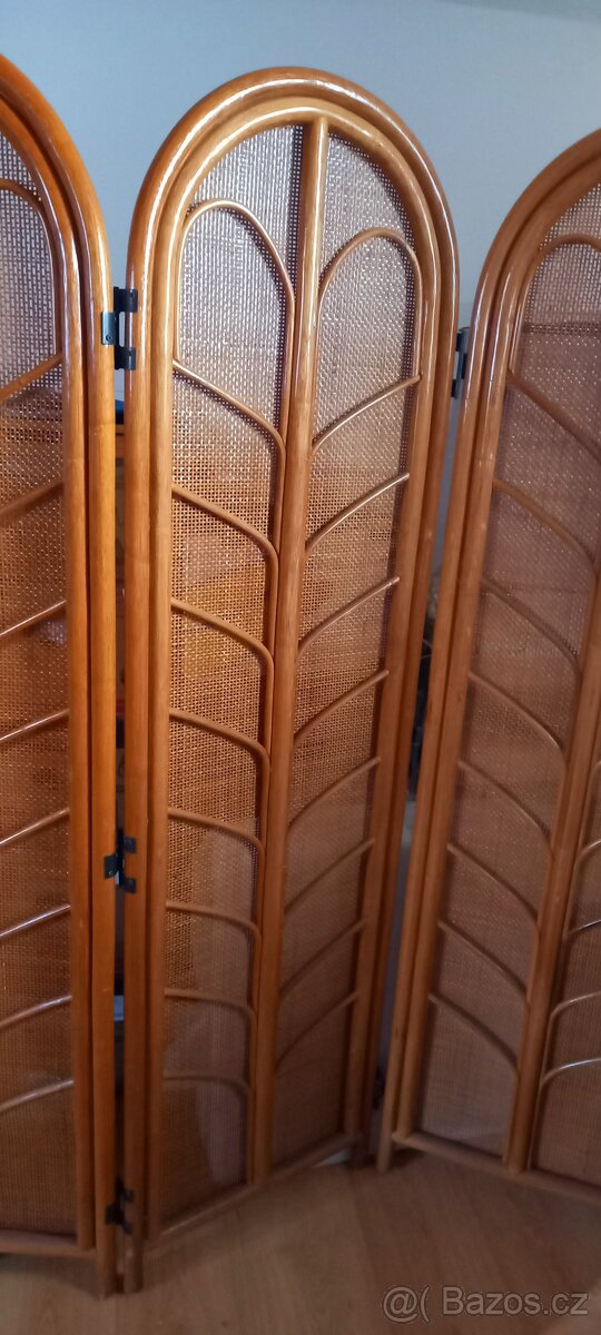 Dřevěný paraván - 2