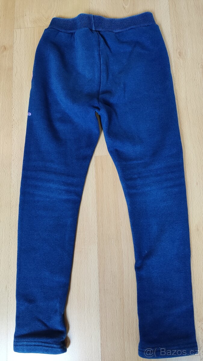 Dívčí zateplené ryflové legíny Kugo 146 - 2