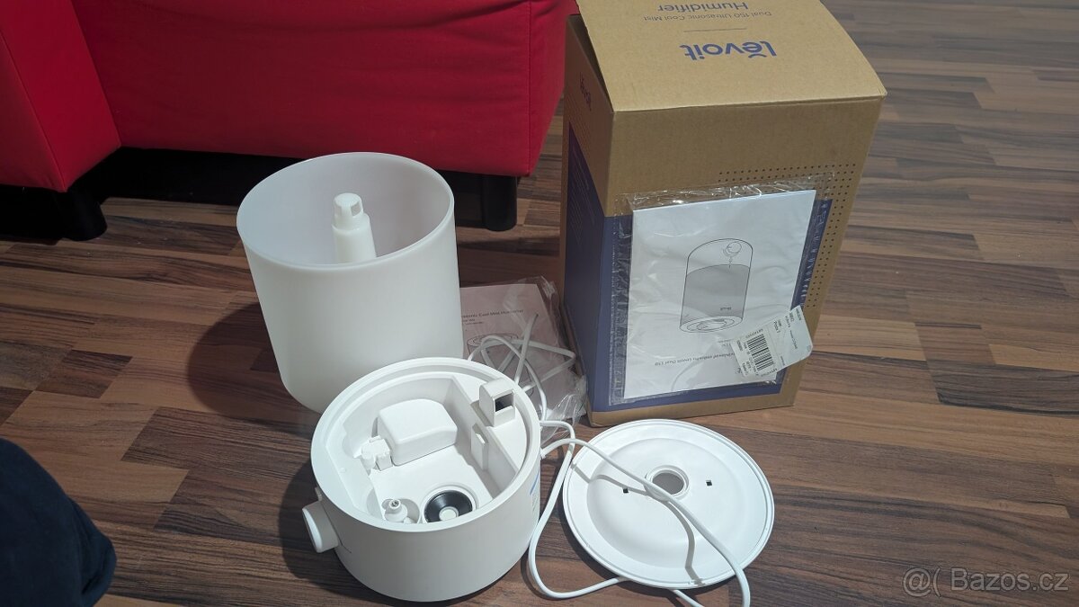 Zvlhčovač vzduchu - Levoit DUAL 150 3v1 Aroma LED 3 l - 2
