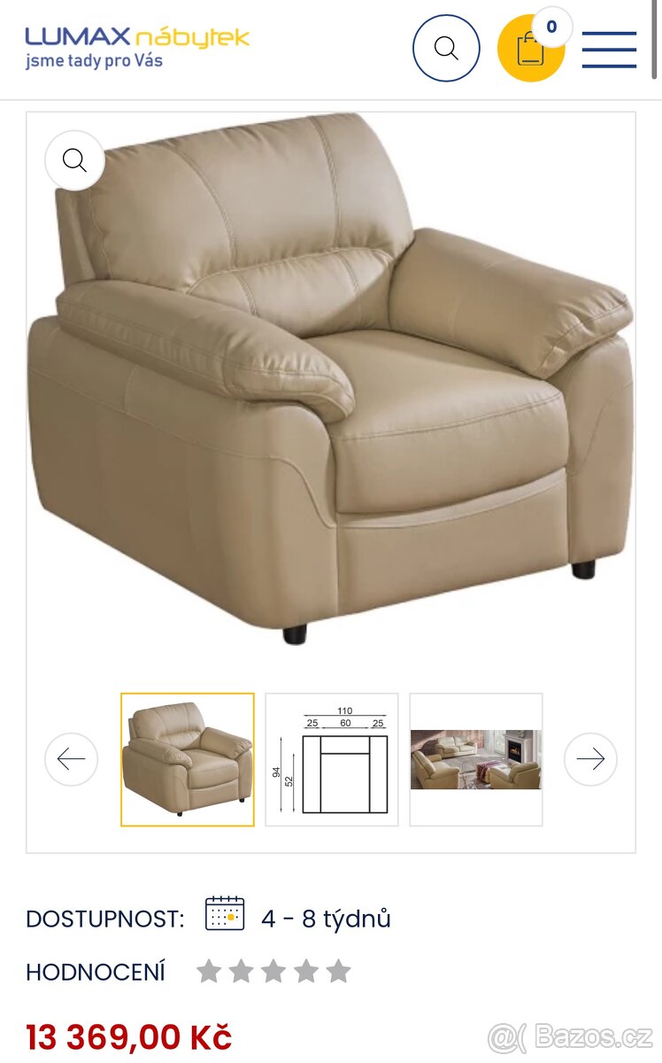 Nová kožená sedačka - 2