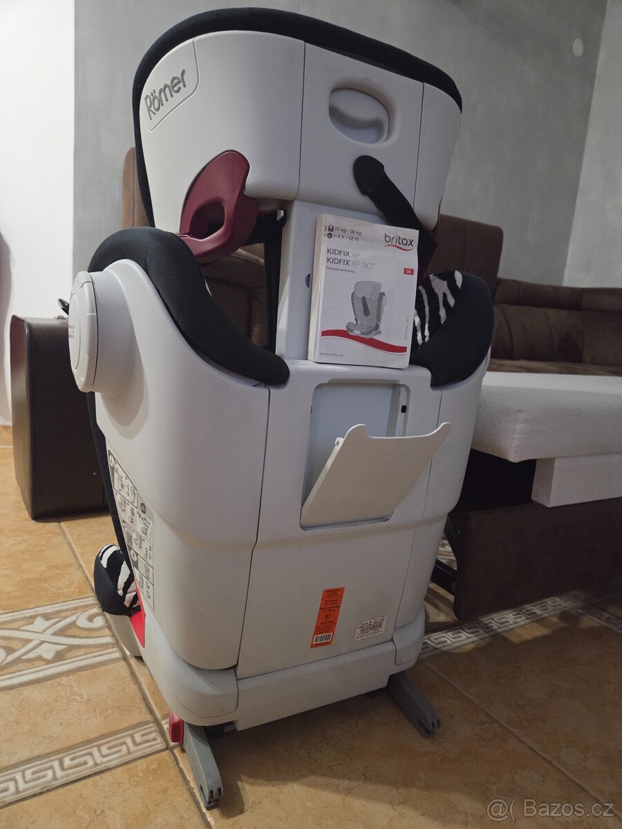 Autosedačka Römer Kidfix/ Isofix "zebra" 15-36 kg - 2