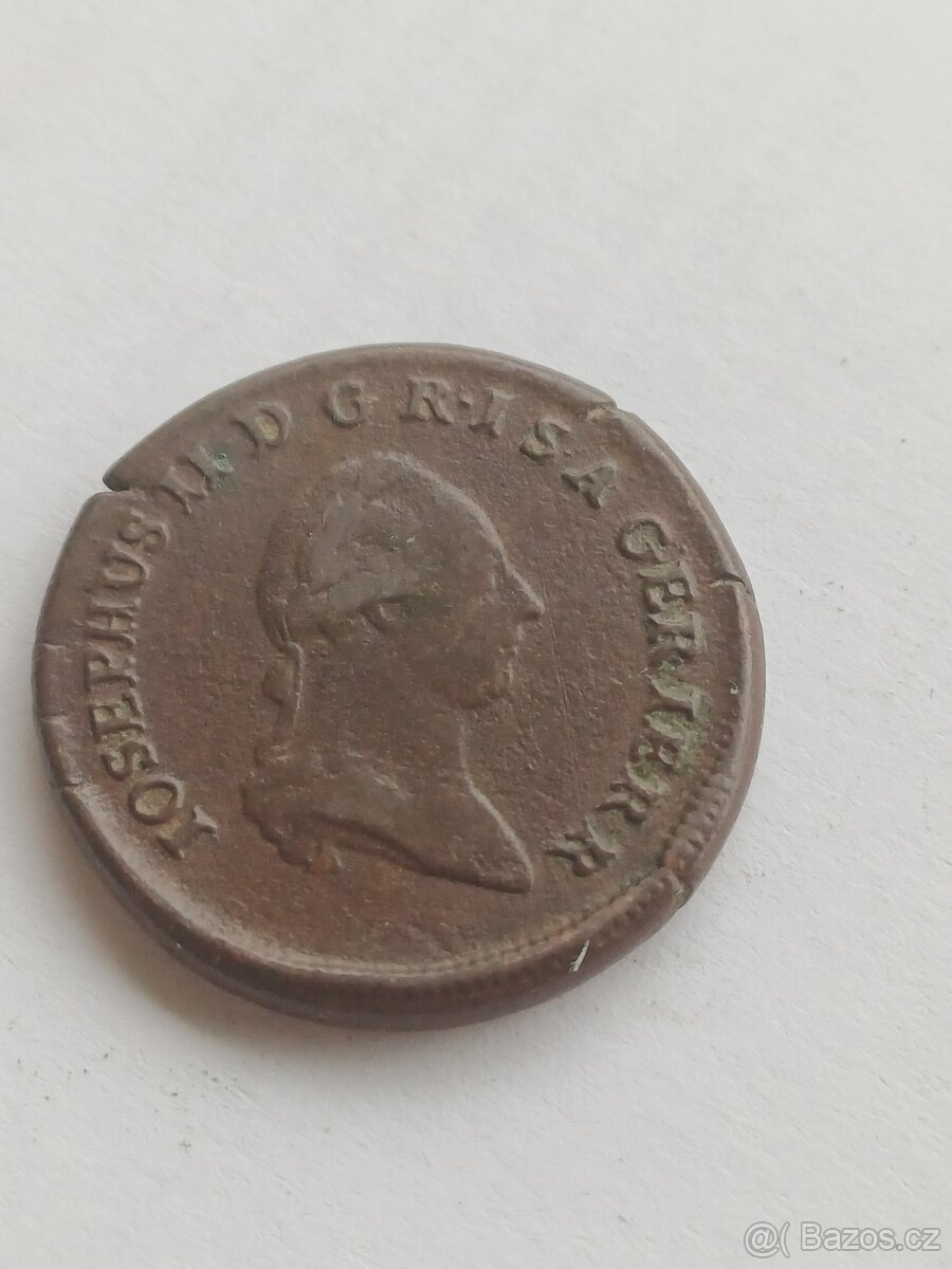1 krejcar 1780 W - 2