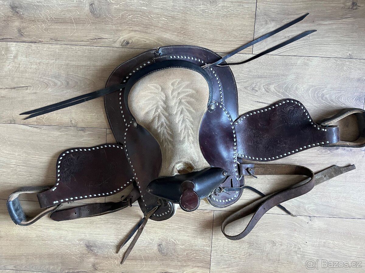 Westernové dětské sedlo - 2