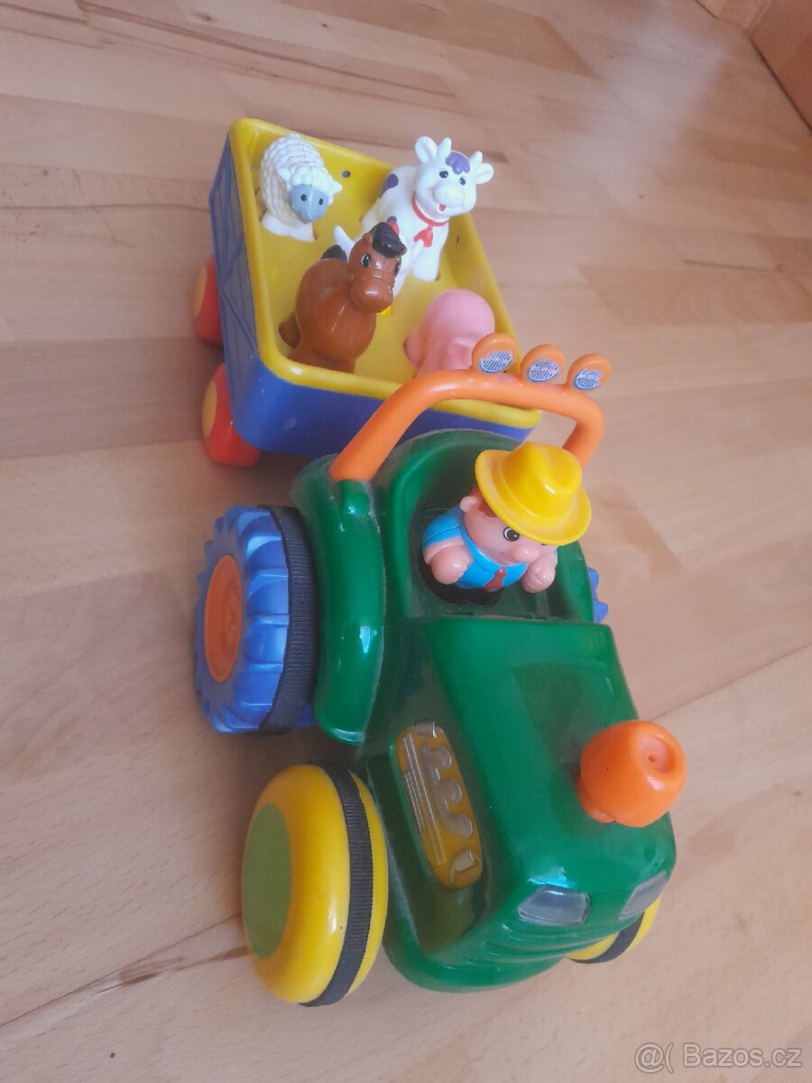 Hrací traktor. - 2