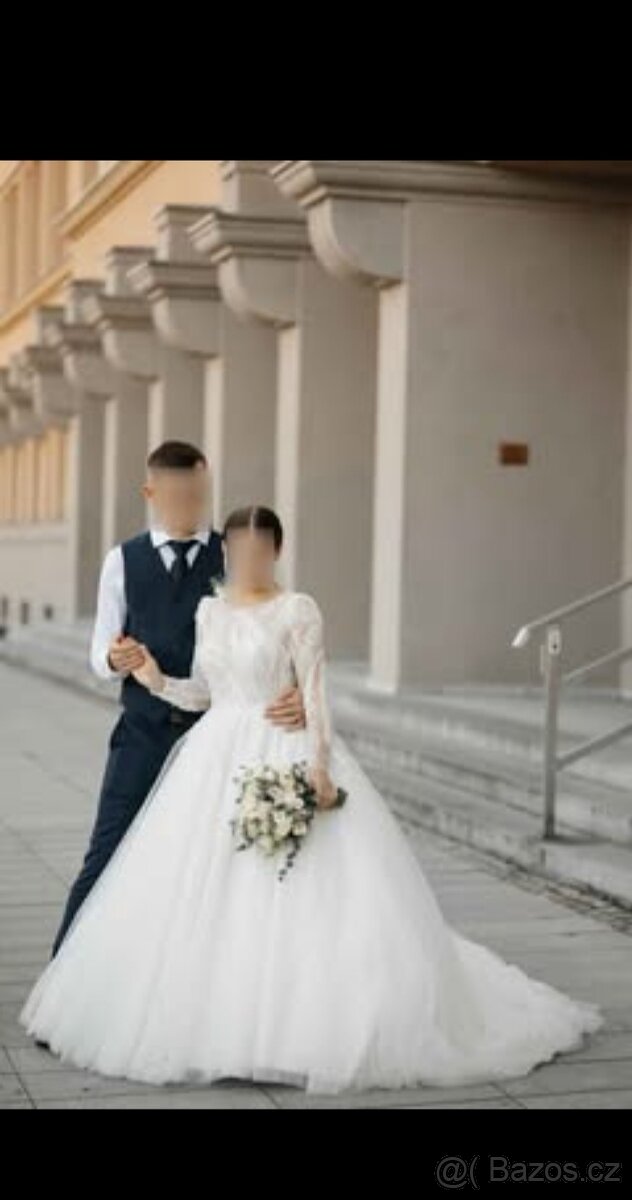 Prodám svatební šaty manželský - 2