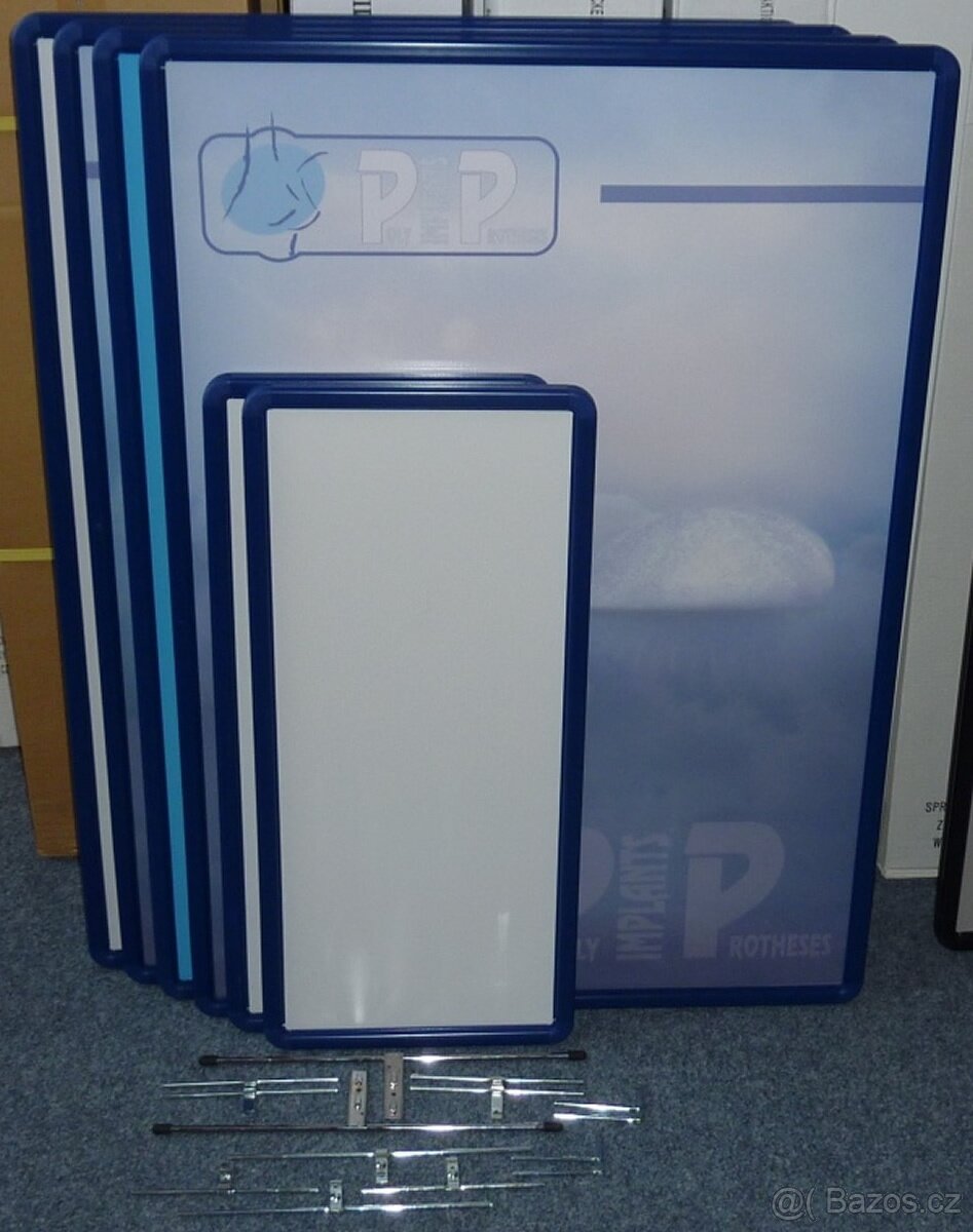 Kreslící rámy - nástěnky FlexiFrame v originálních přepravní - 2