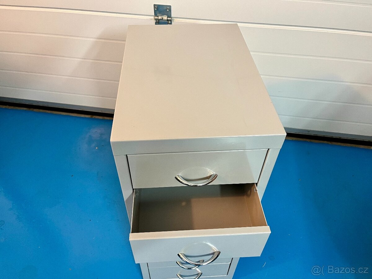 Zásuvkový kontejner - kovový, bez koleček - 2