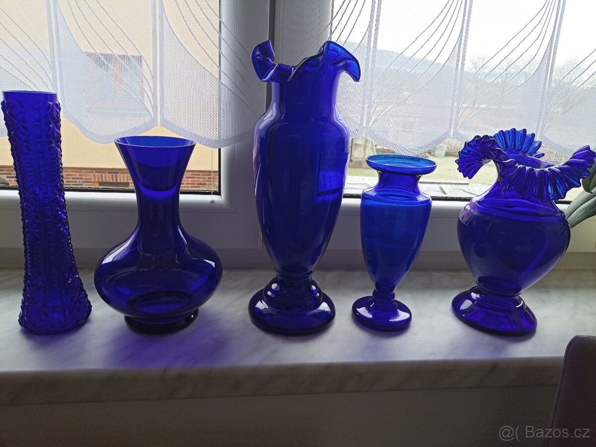 Modré sklo - 2
