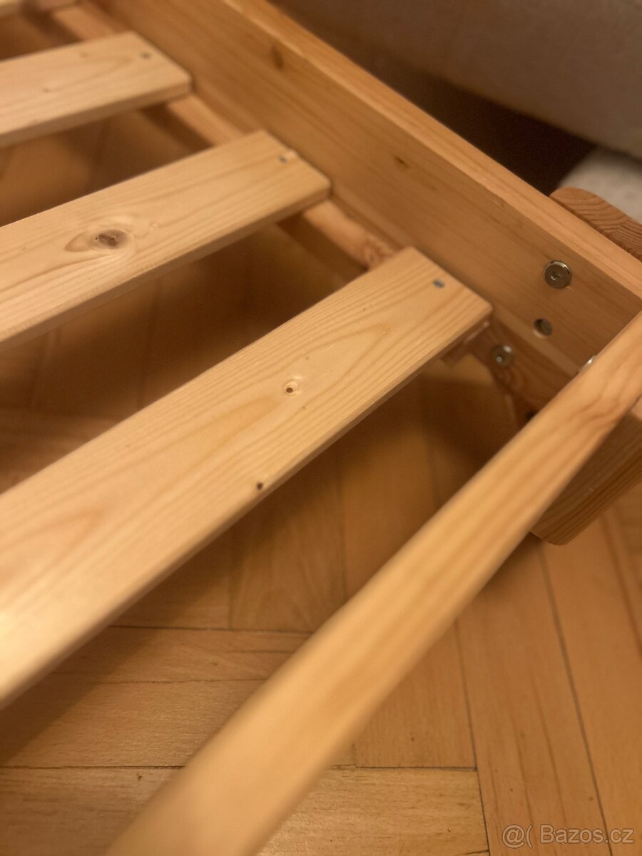 Dřevěná postel 180×200 - 2