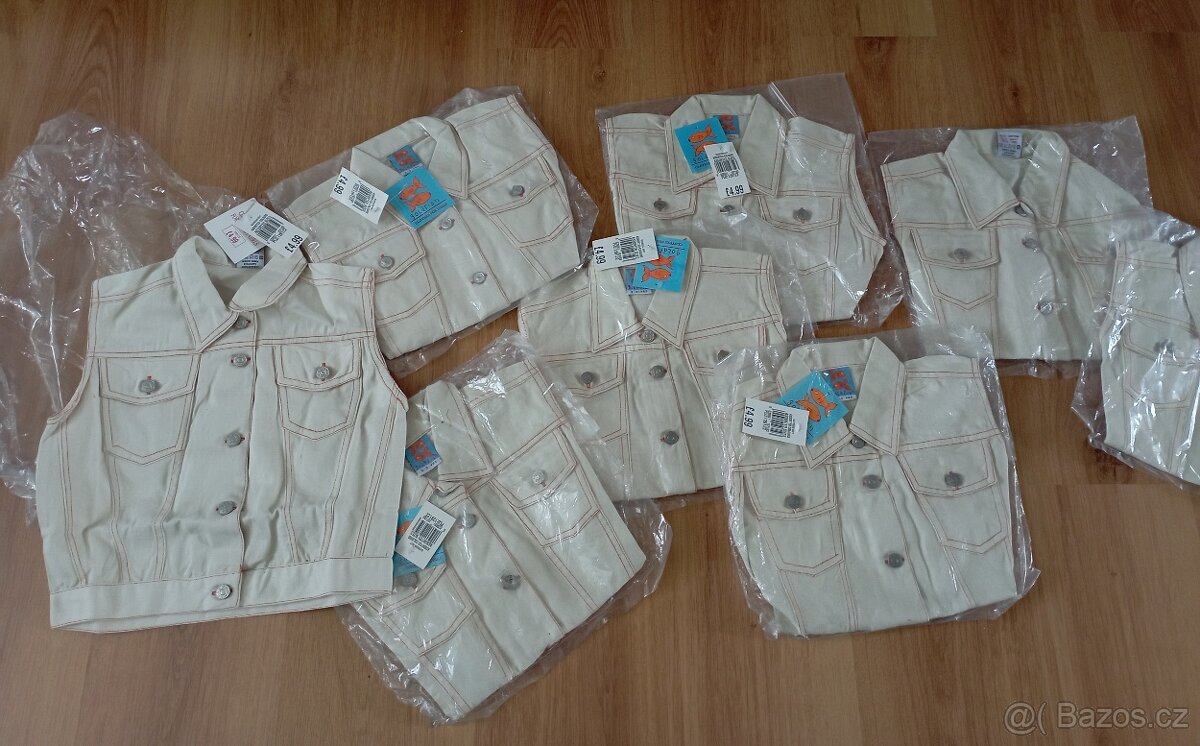 8x vestička / vesta / karneval - 2