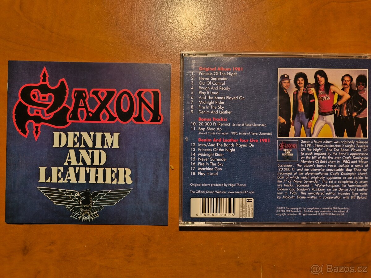 Saxon-Denim & leather - 2