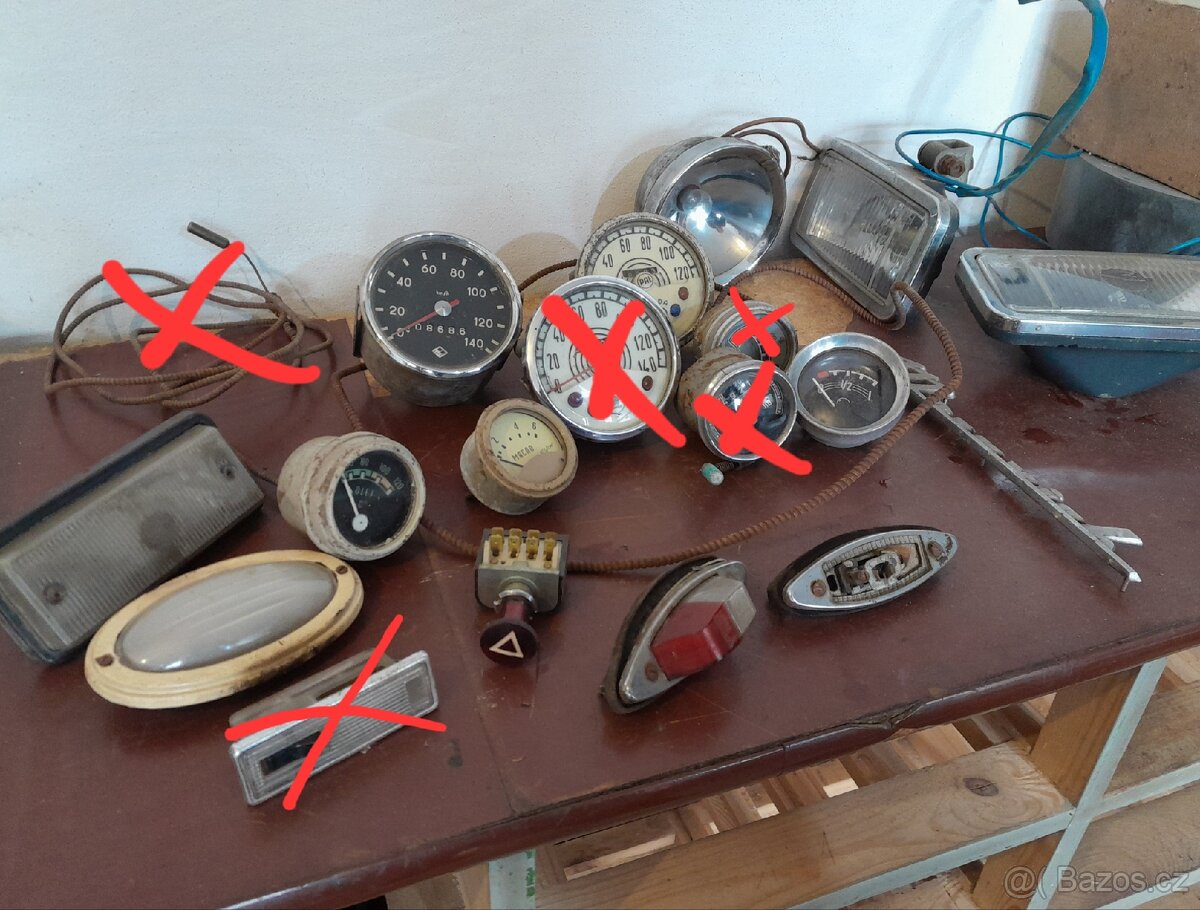 Staré autodíly. Hlavně Škoda - 2