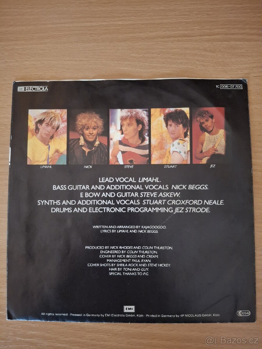 Kajagoogoo – Too Shy (SP 7“) - 2