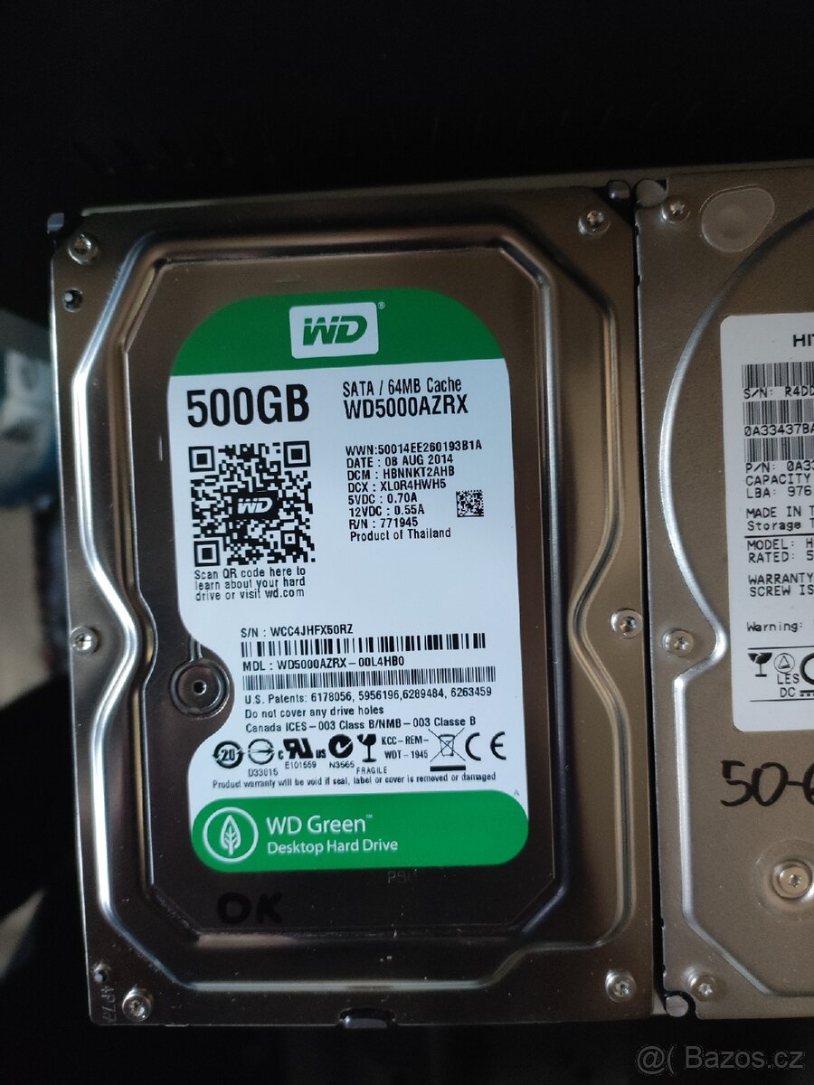 Hdd 3.5" 1tb 500gb 320gb SATA - 2
