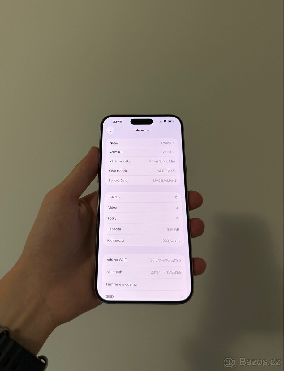 IPhone 15 Pro Max 256gb,87% baterie⚡️ - 2