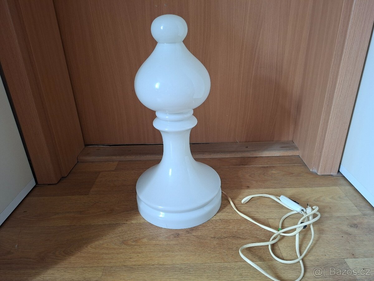 Retro lampa střelec-Ivan Jakeš - 2