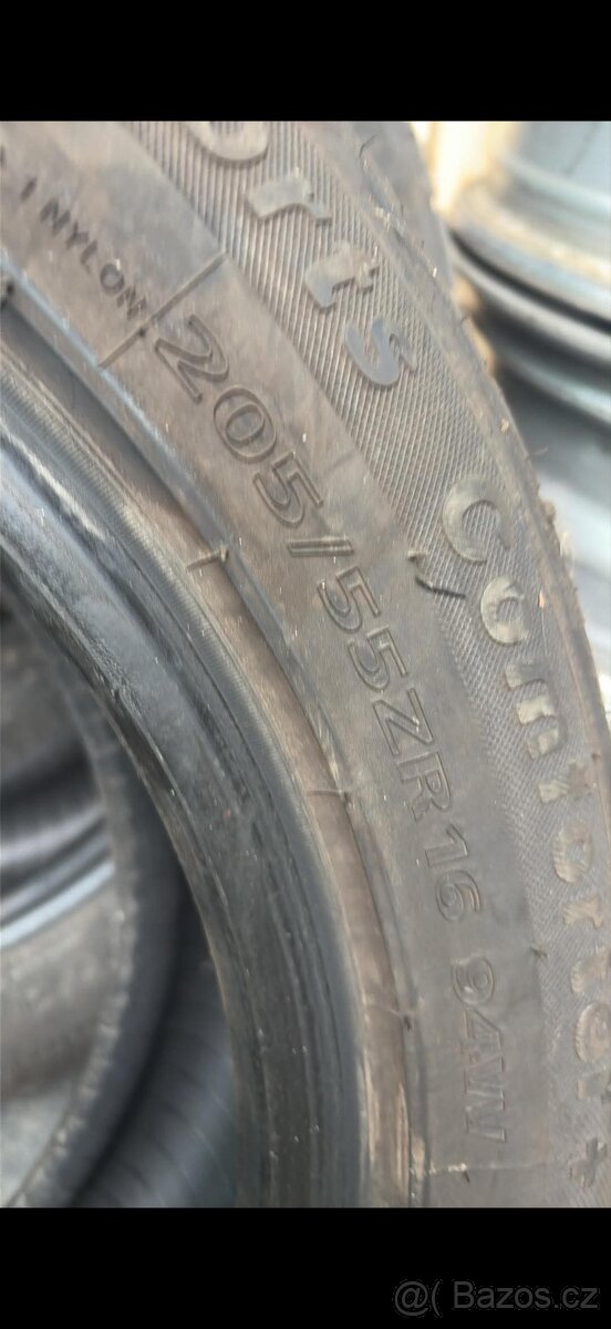 4x letní pneu r16 205/55/16 - 2