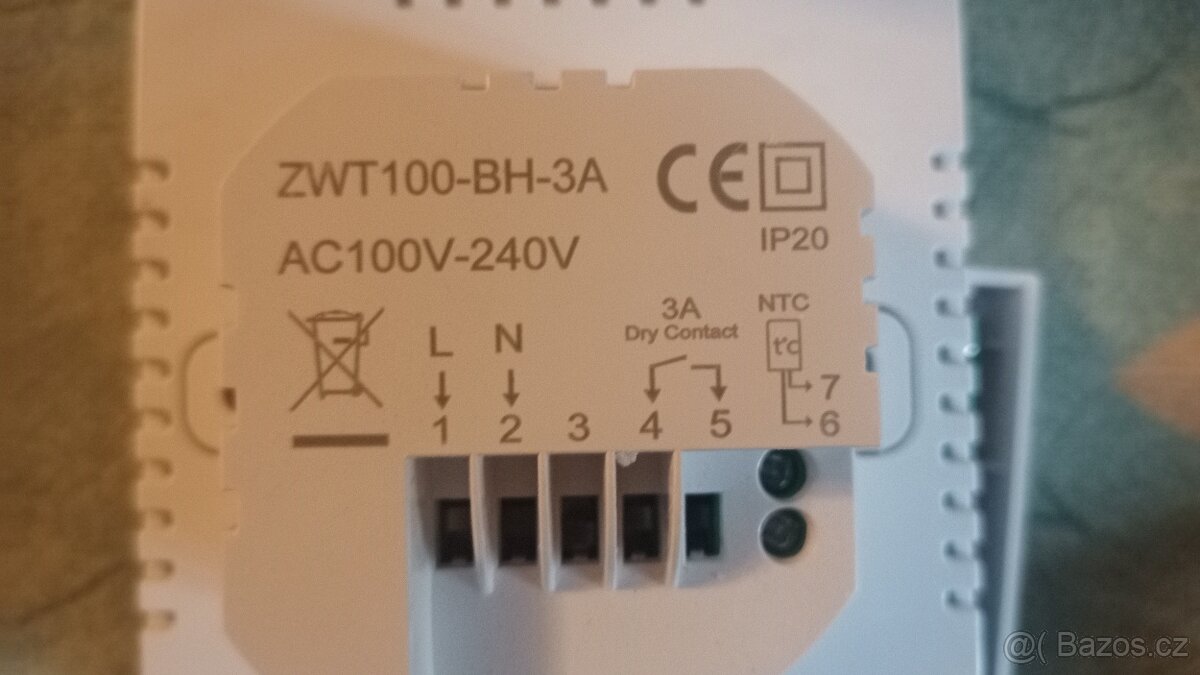 Avatto ZWT100-BH-3A Zigbee Tuya - 2