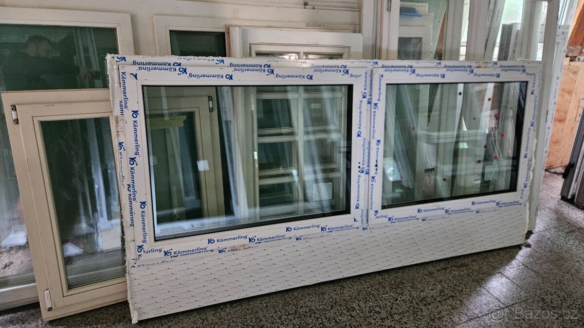 OKNO PVC 2305x880 - NOVÉ - 2