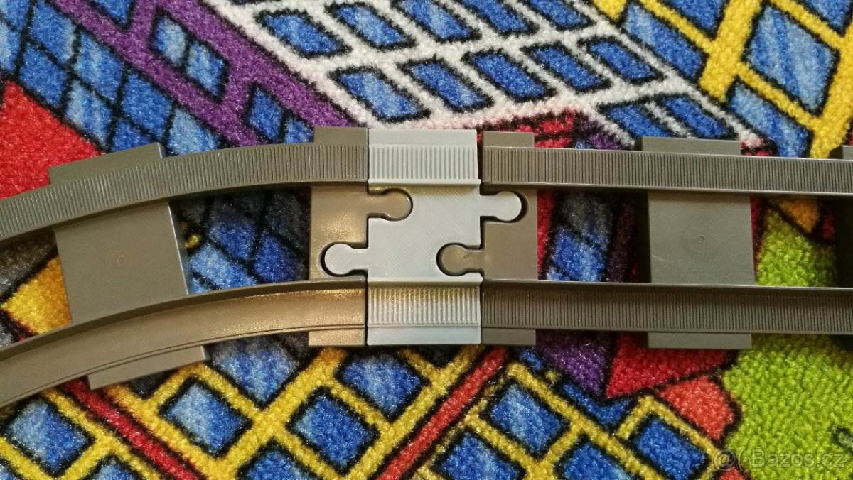 Duplo vlak, kolej 1/4 rovinka - 2