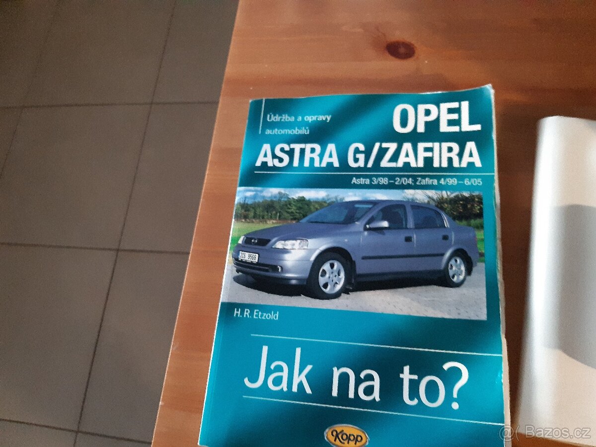 Servisní kniha Opel astra - 2
