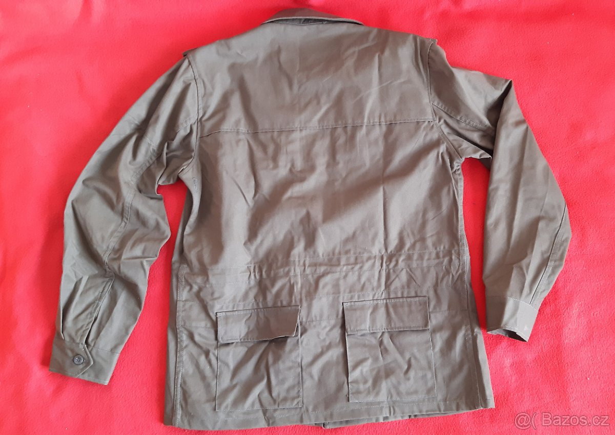 Vojenský pracovní kabát - dlouhý rukáv 80-léta - 2