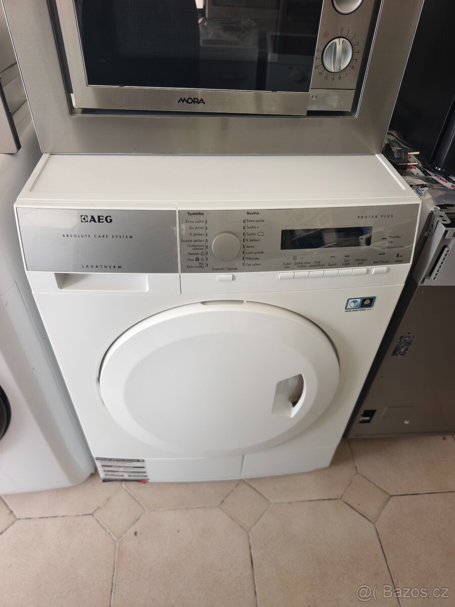 Sušička AEG T75781IHCS, 8kg, A++, tepelné čerpadlo, záruka - 2