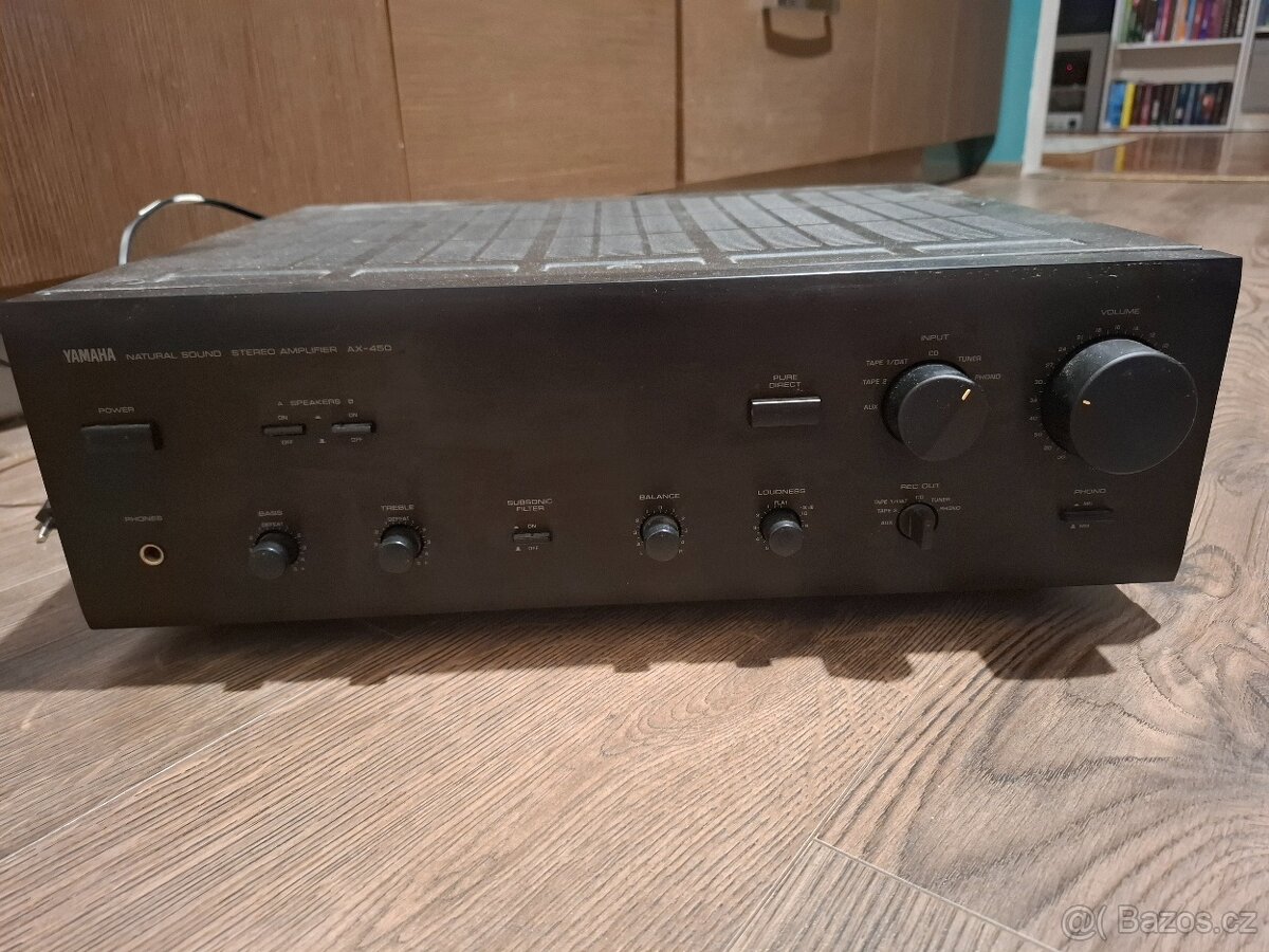 poctivý zesilovač YAMAHA AX-450 - 2