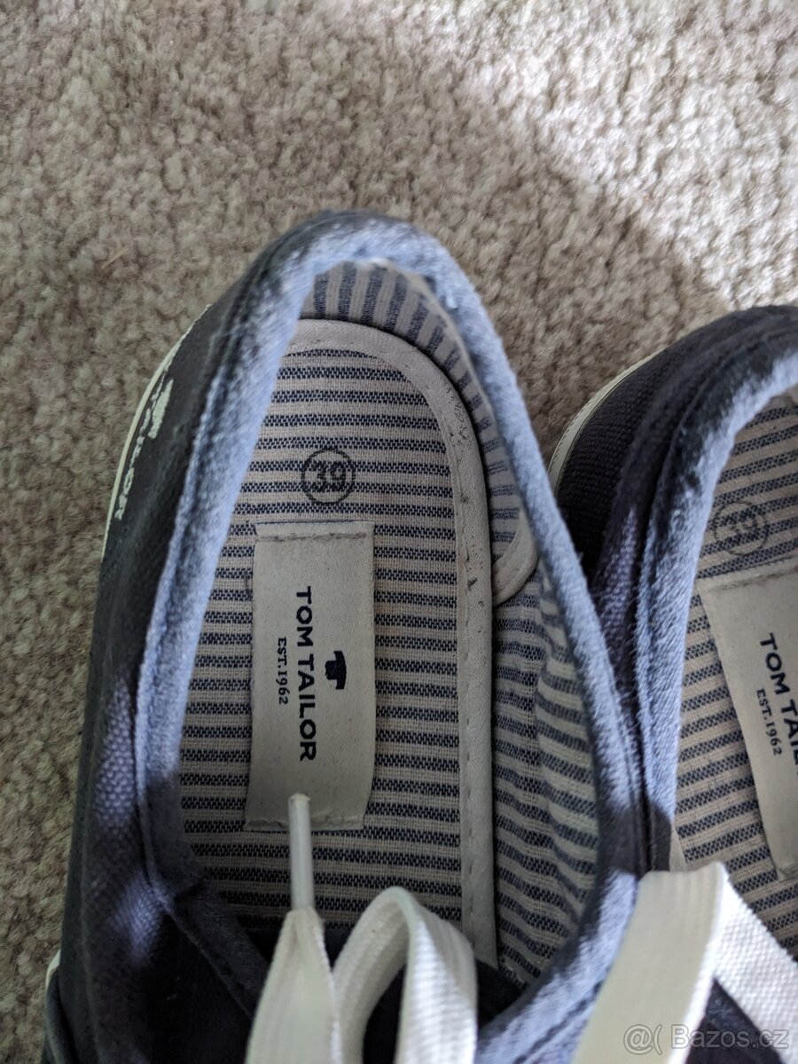 Tenisky Tom Tailor vel. 39 - 2