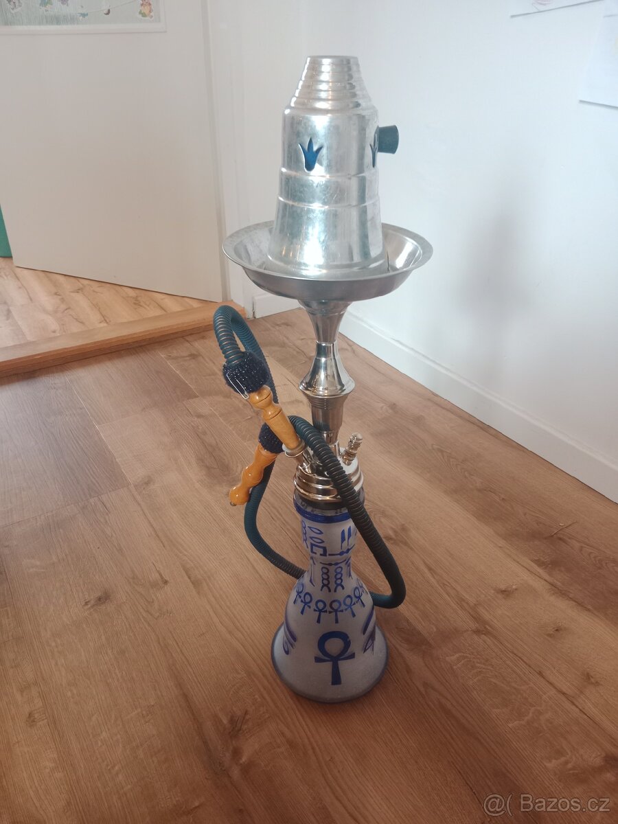 🔥 Velká vodní dýmka 72 cm – kompletní, plně funkční 🔥 - 2