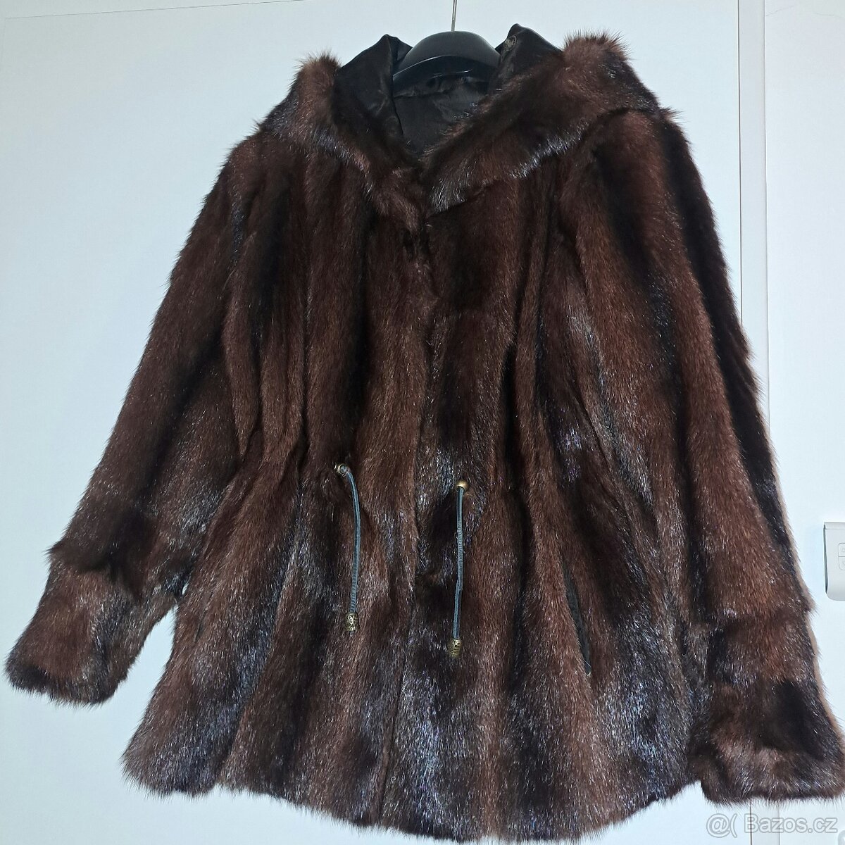 Norkový kožich, bunda Saga mink. - 2