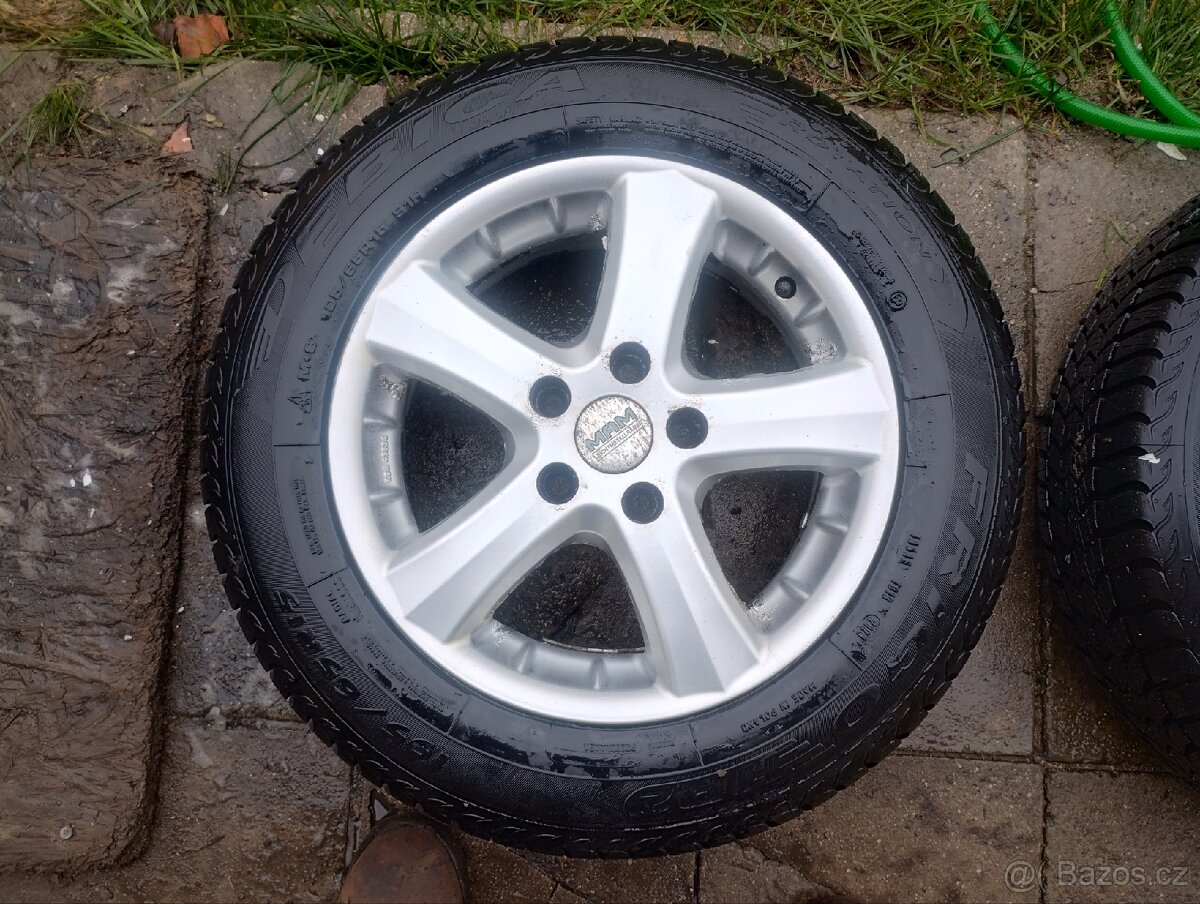 ALU kola + zimní pneu R15 - 2