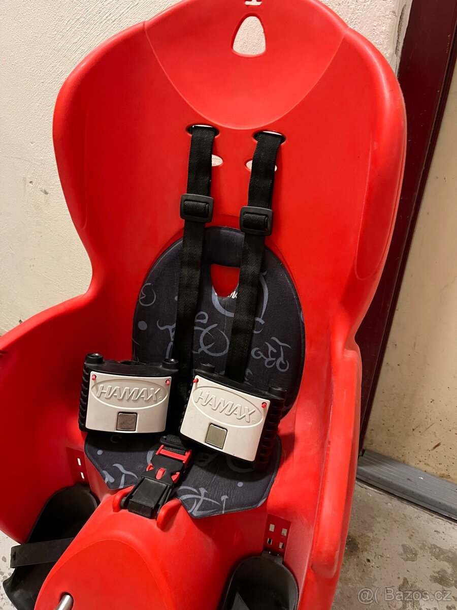 Sedačka na kolo Hamax + 2 držáky - 2