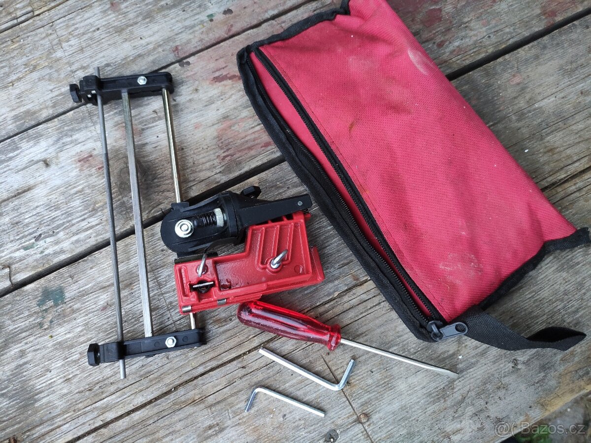 Přípravek na broušení řetězů - 2