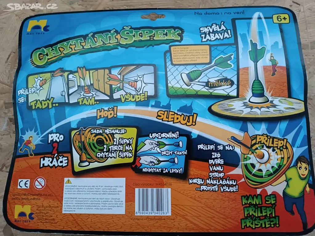 NOVÝ - chytání šipek - 2