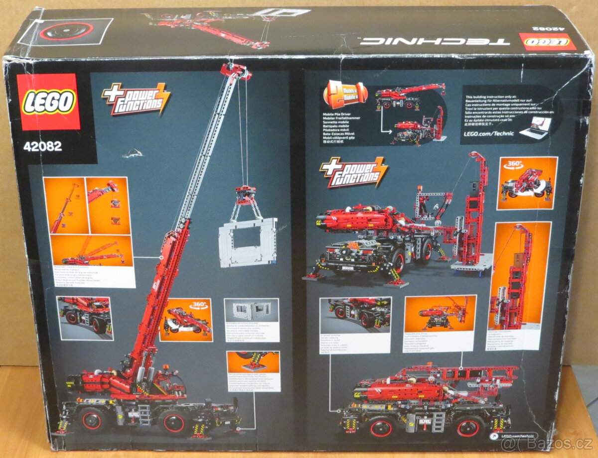 Lego Technic 42082 Terénní jeřáb - 2