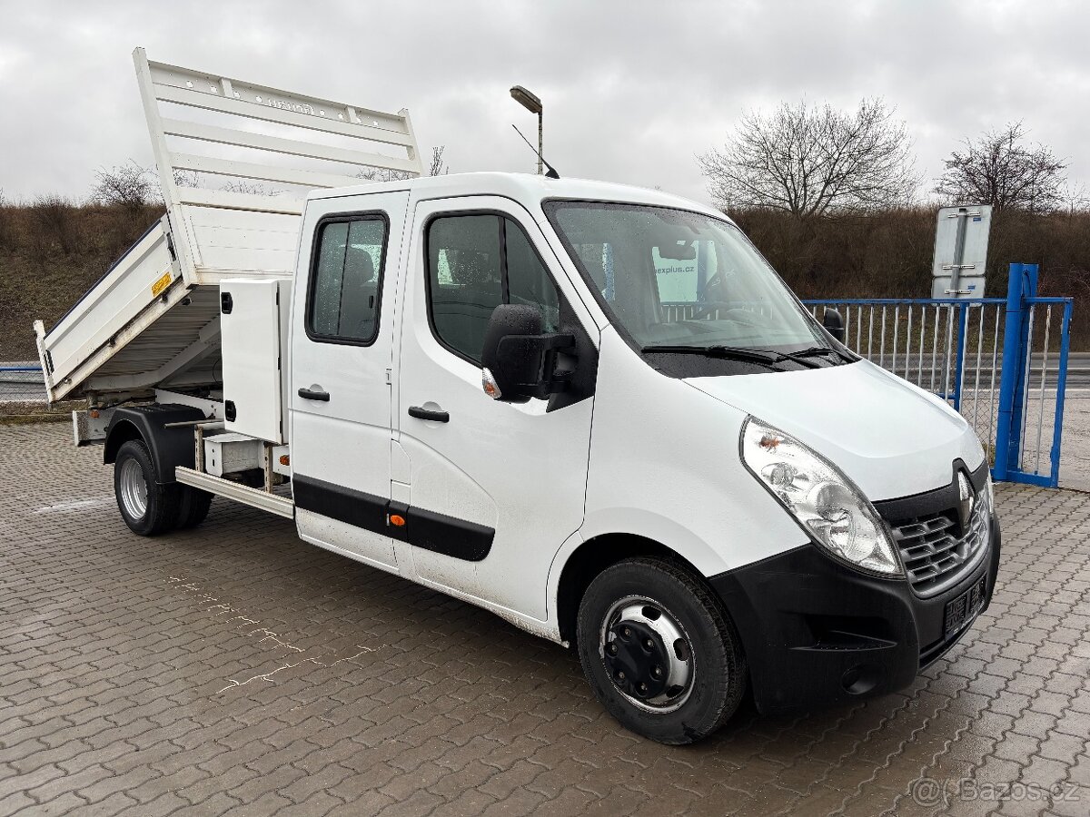 Renault Master sklápěč 2.3 tdi 6 míst - 2