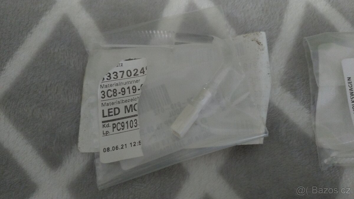 Ambientní osvětlení kliček VW CC - 2