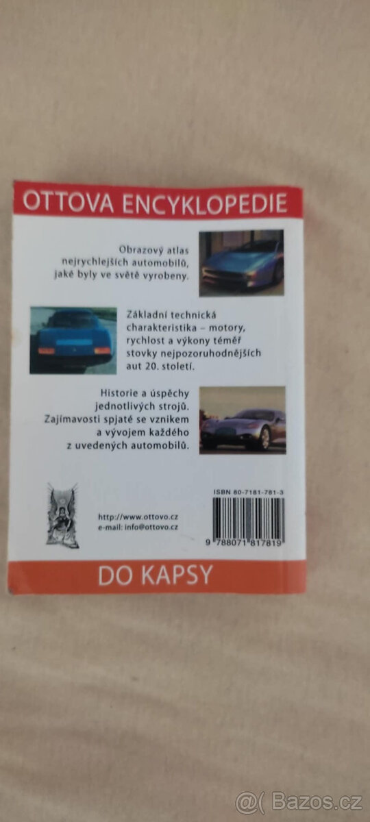 Ottova encyklopedie do kapsy Rychlá auta - 2