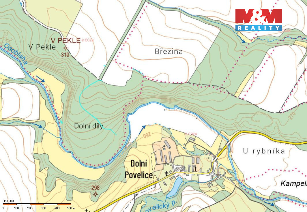 Prodej pozemku, 3520 m², Bohušov - 2