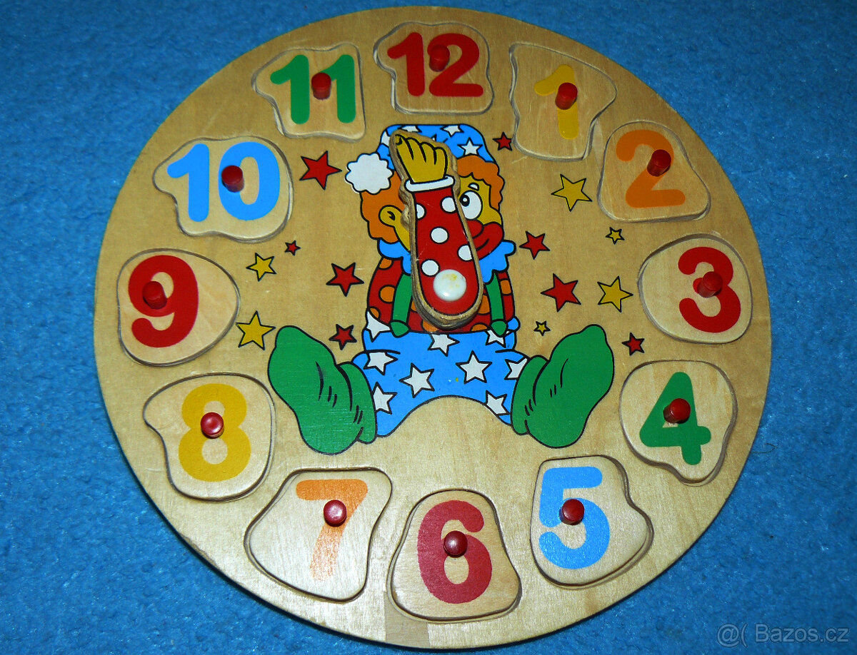 DŘEVĚNÉ ROZKLÁDACÍ HODINY - 2