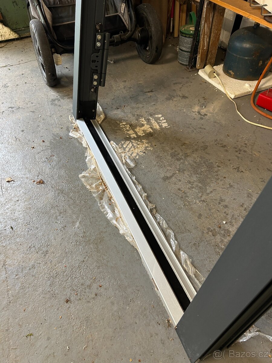 Hliníkový rám dveří, antracit - 2