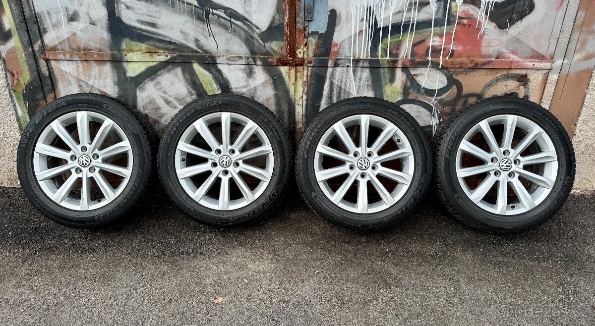 Alu kola Helsinki Originál VW koncenr - 2