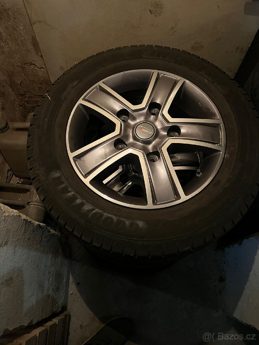 Alu kola Ford Transit custom - 2