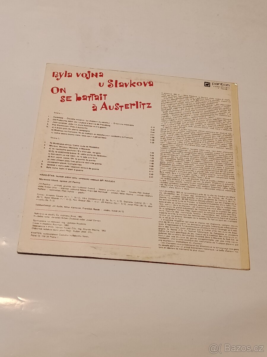 Hradišťan - Byla vojna lp - 2