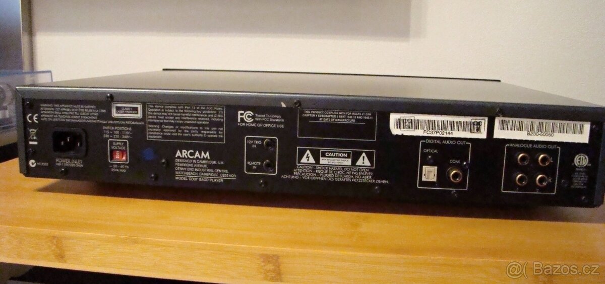 Prodám ARCAM / FMJ CD37 CD/SACD přehrávač - 2