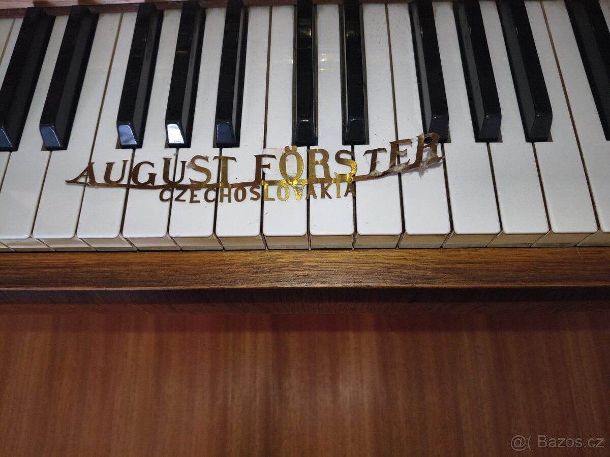 Klavir – Augus- Förster Czechoslovakia - 2