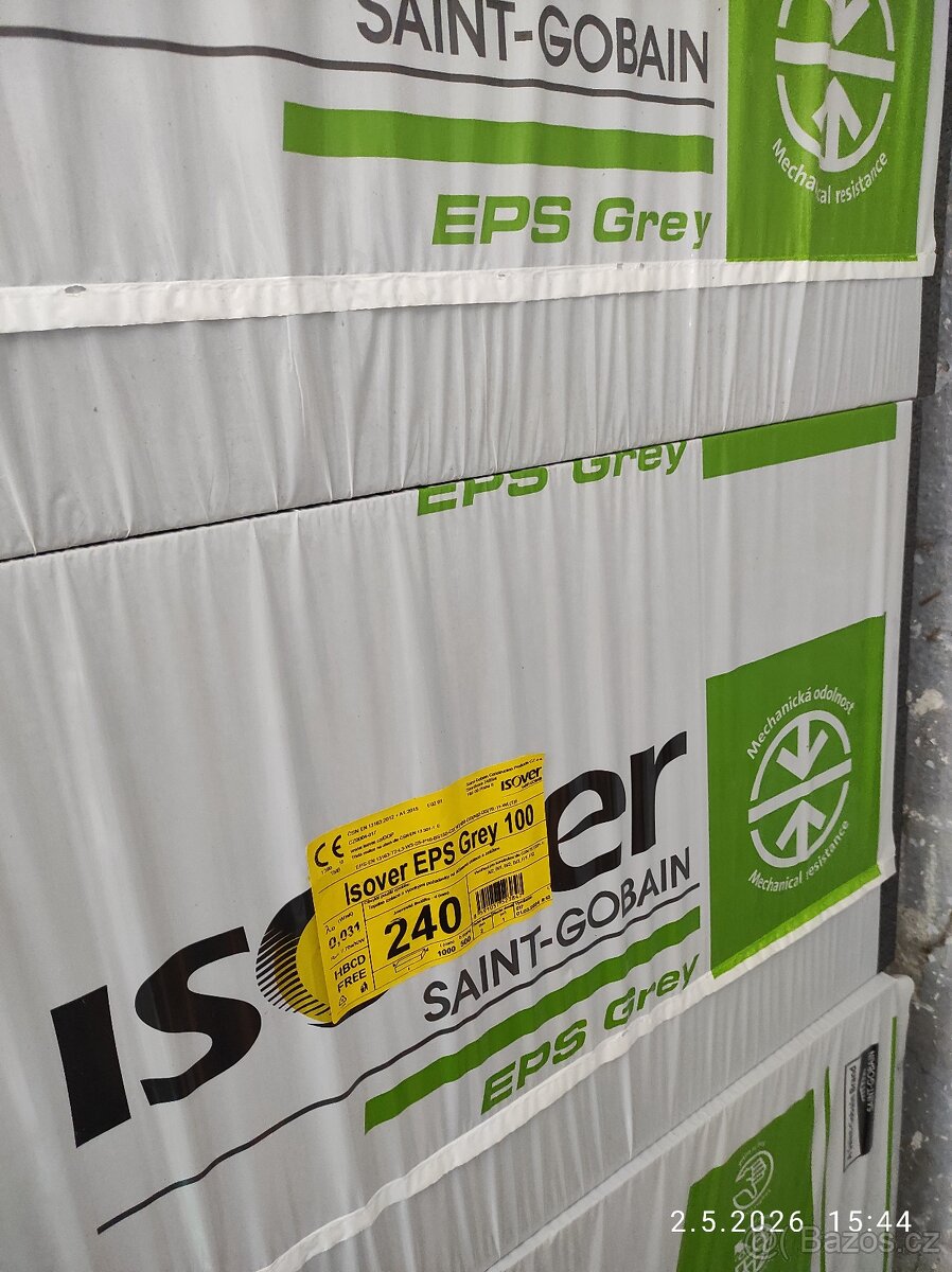 Polystyren Isover EPS Grey 100 tl. 240mm - 2
