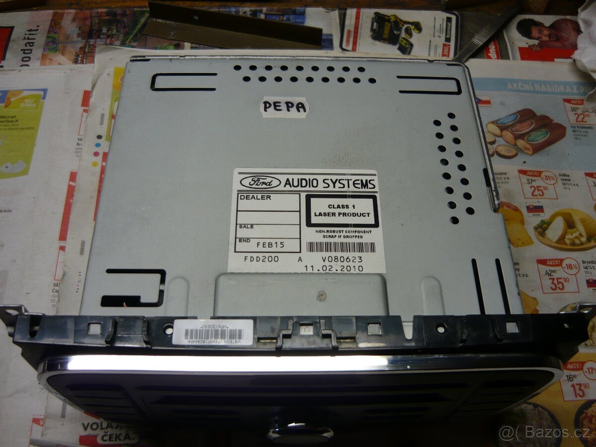 Autorádio FORD 6000 CD r.v.2010 - 2