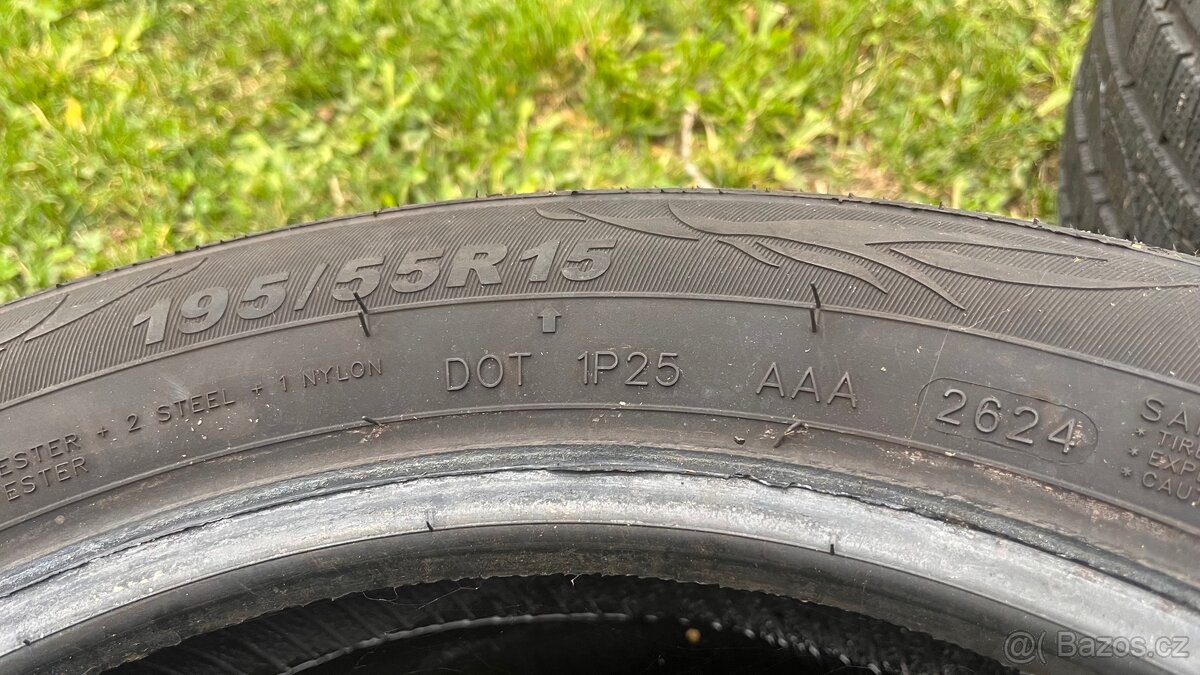 Zimní pneumatiky 195/55 r15 Aplus dot 24 - 2